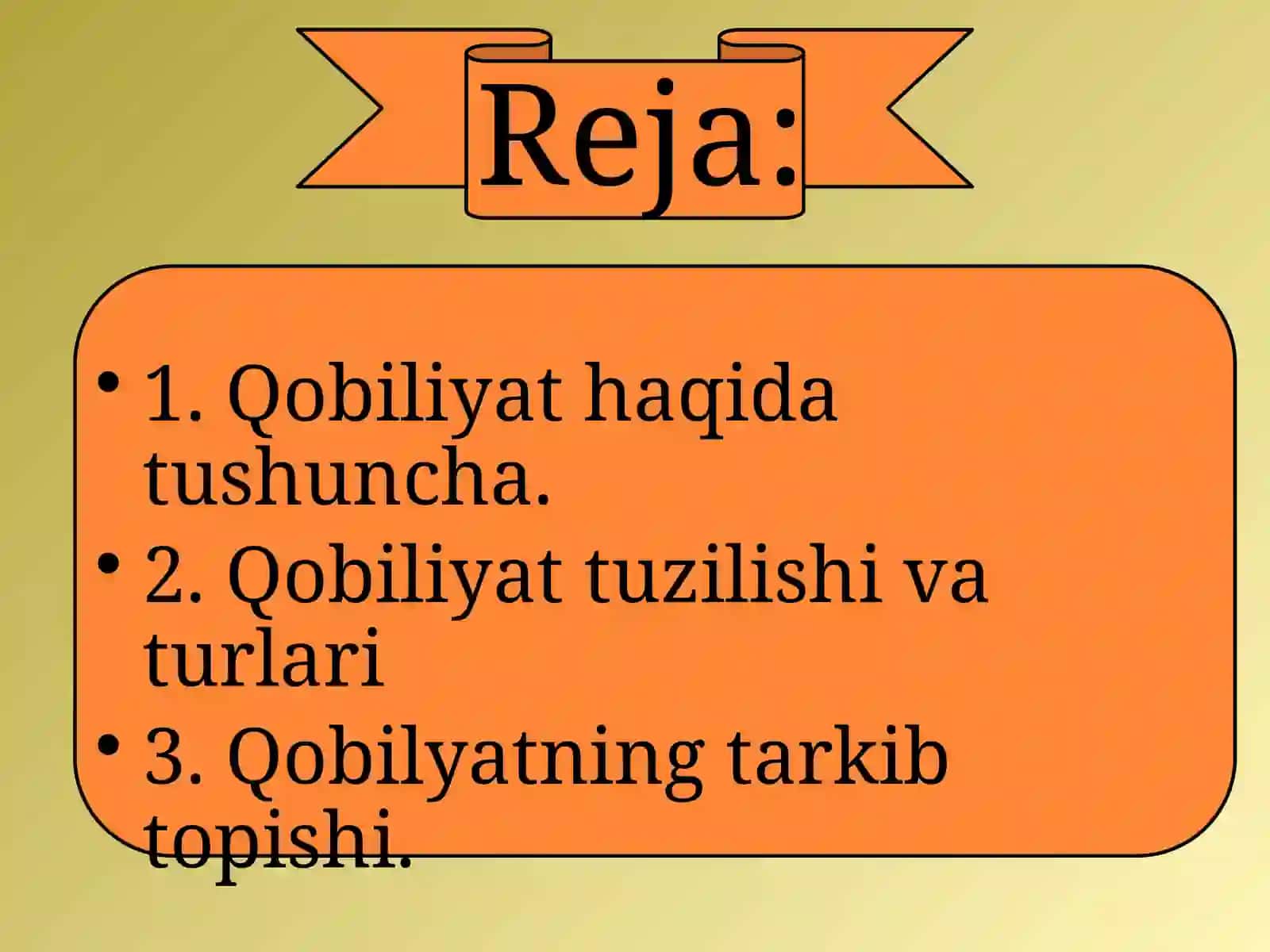 Qobilyat 3