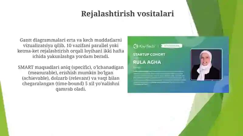 Rejalashtirish va Tashkil etish Asboblar Qutisi 3