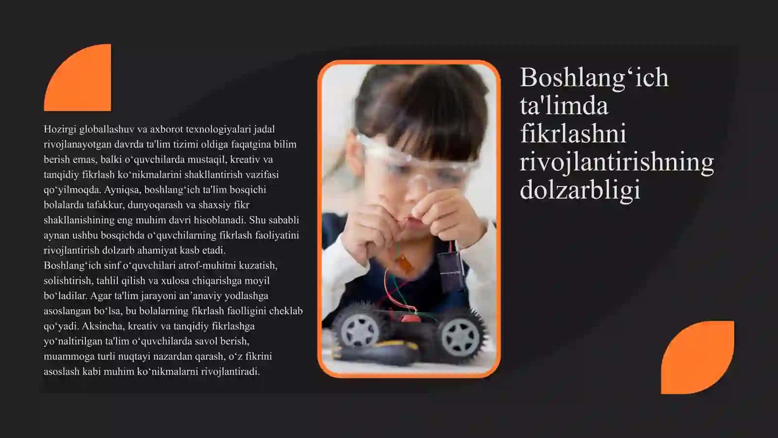 Boshlang‘ich ta'limda kreativ va tanqidiy fikrlashning mazmun-mohiyati va asosiy tamoyillari 3