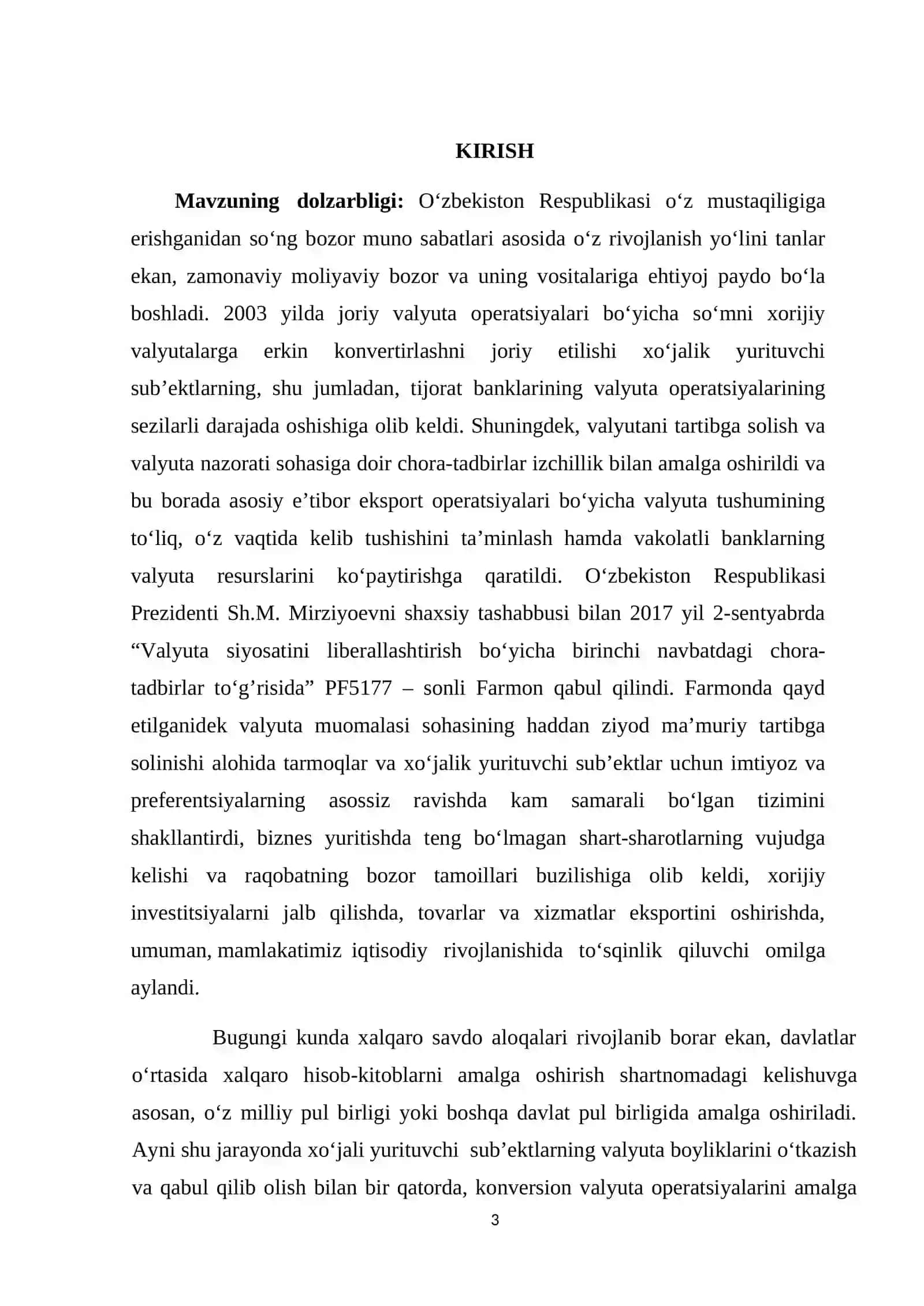 Tijorat banklarida valyuta operatsiyalari hisobi 3