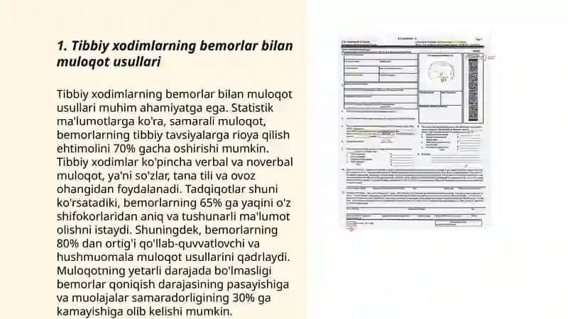 Ambulatoriya sharoitida bemorlar bilan munosabatda bo'lish psixologiyasi 3
