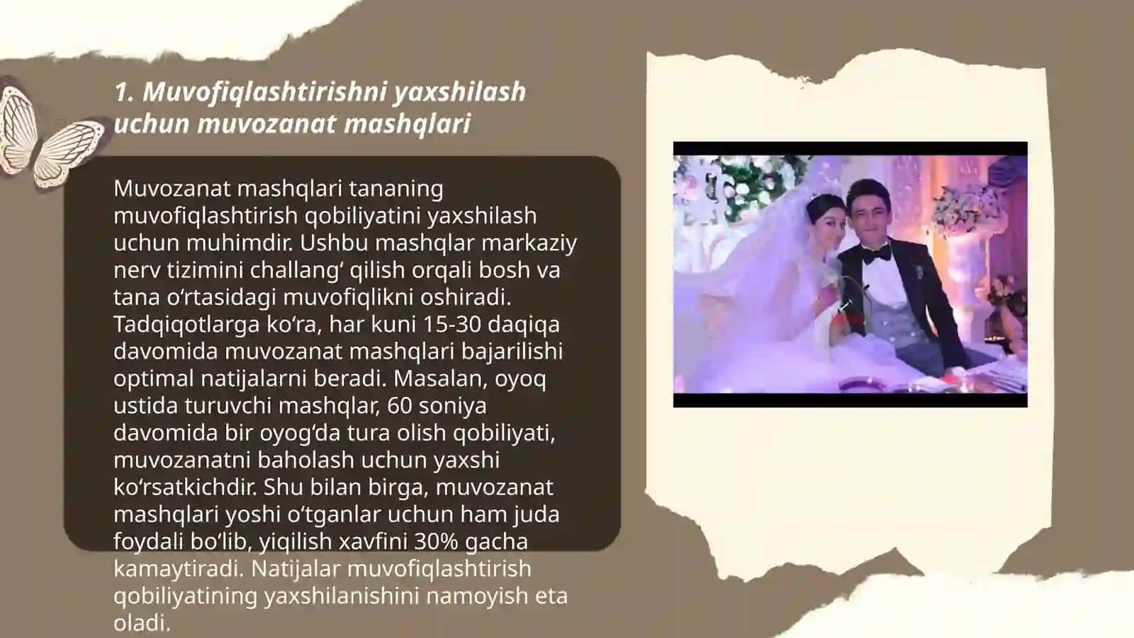 Muvofiqlashtirish (koordinatsiya) yo'nalishida, jismoniy sifat xususiyatlarini rivojlantiruvchi jismoniy mashqlar 3