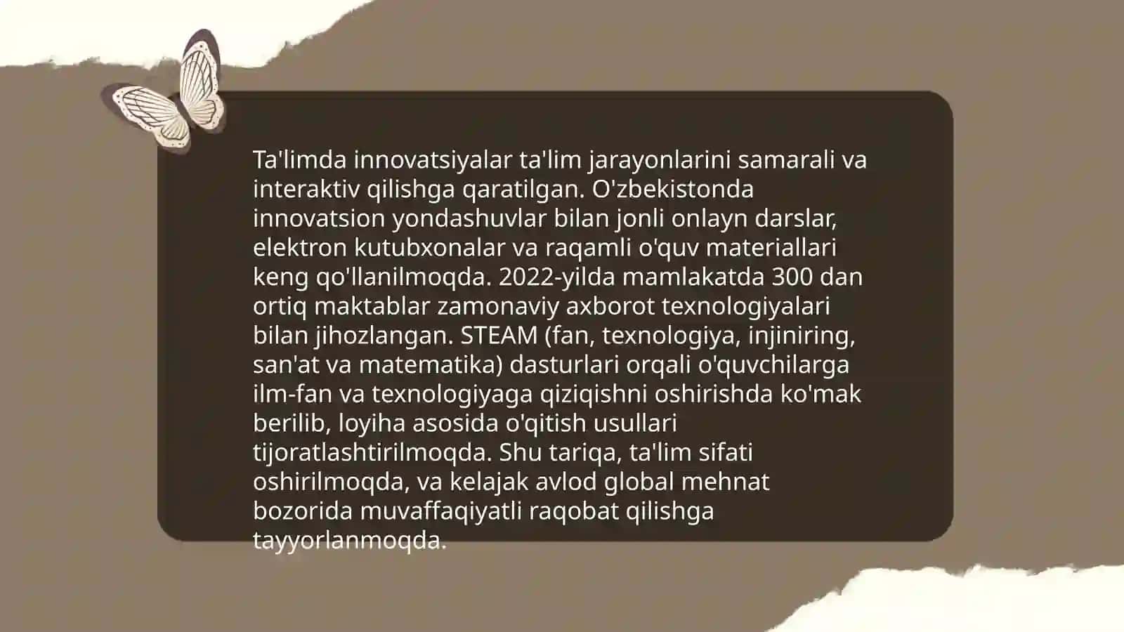 Ta'limda innovatsiyalar 3