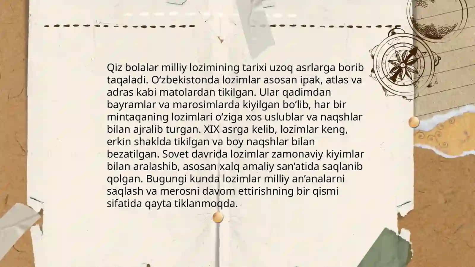 Qiz bolalar milliy lozimi 3