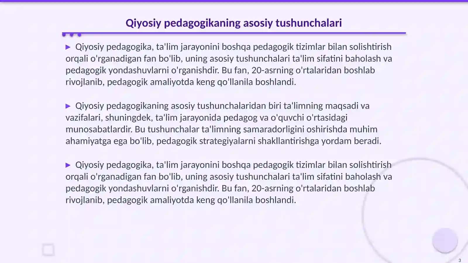 Qiyosiy pedagogika fanini tadqiqot metodlar 3