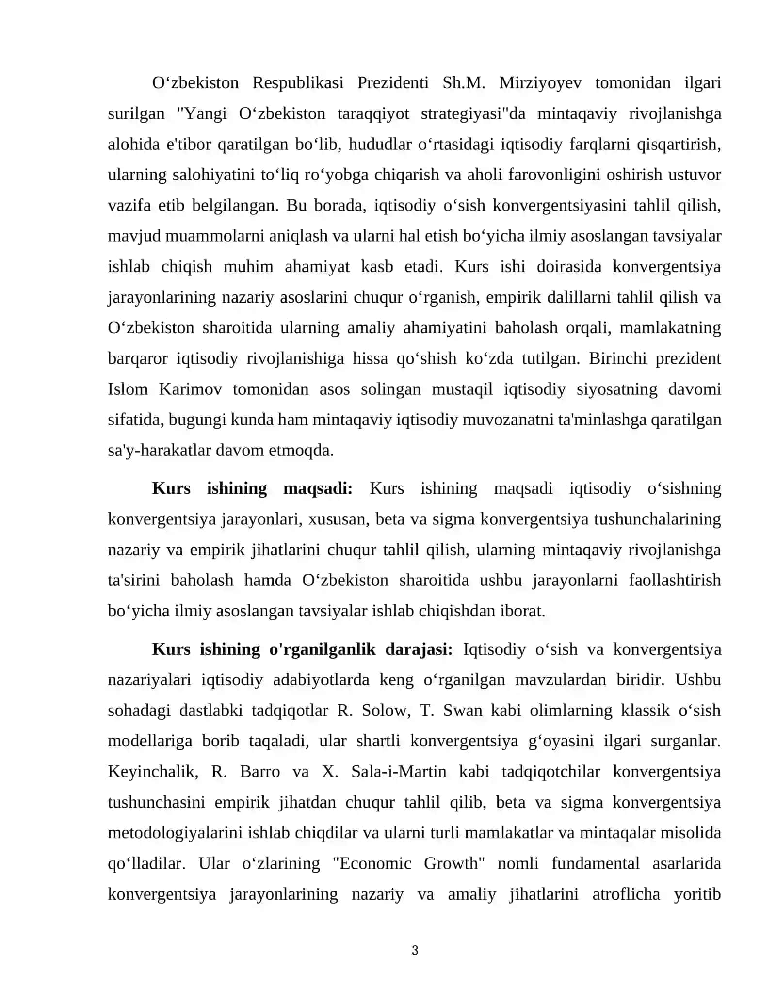 IQTISODIY OʻSISHNING KONVERGENTSIYA JARAYONLARI (BETA VA SIGMA KONVERGENTSIYA) 3