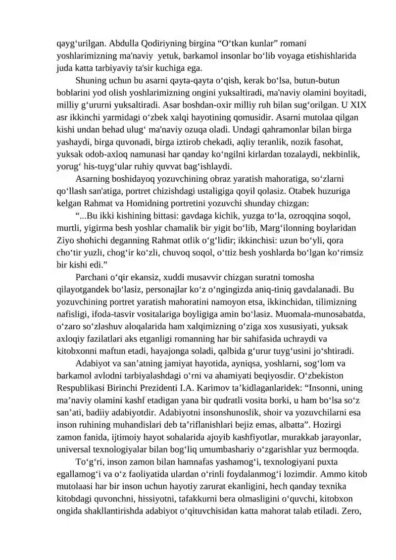 Yosh kitobxon klubini yaratish uchun reja ishlab chiqarish 3