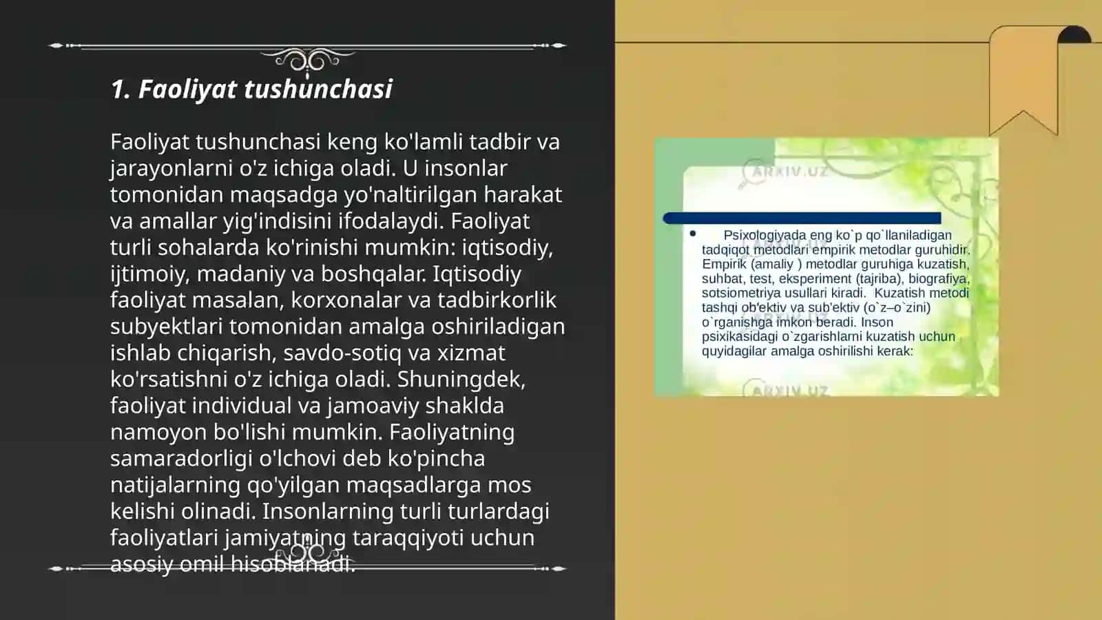 Faoliyatning umumiy psixologik tavsifi 3