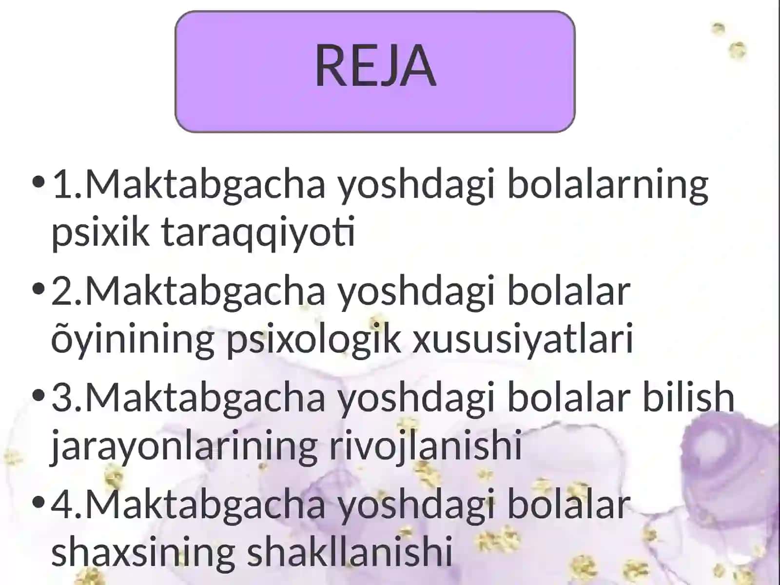 Umumiy psixologiya fanidan mustaqil ishi 3
