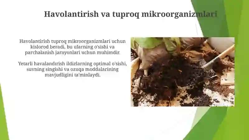 Tuproqning havo xossalari va havo rejimi 3