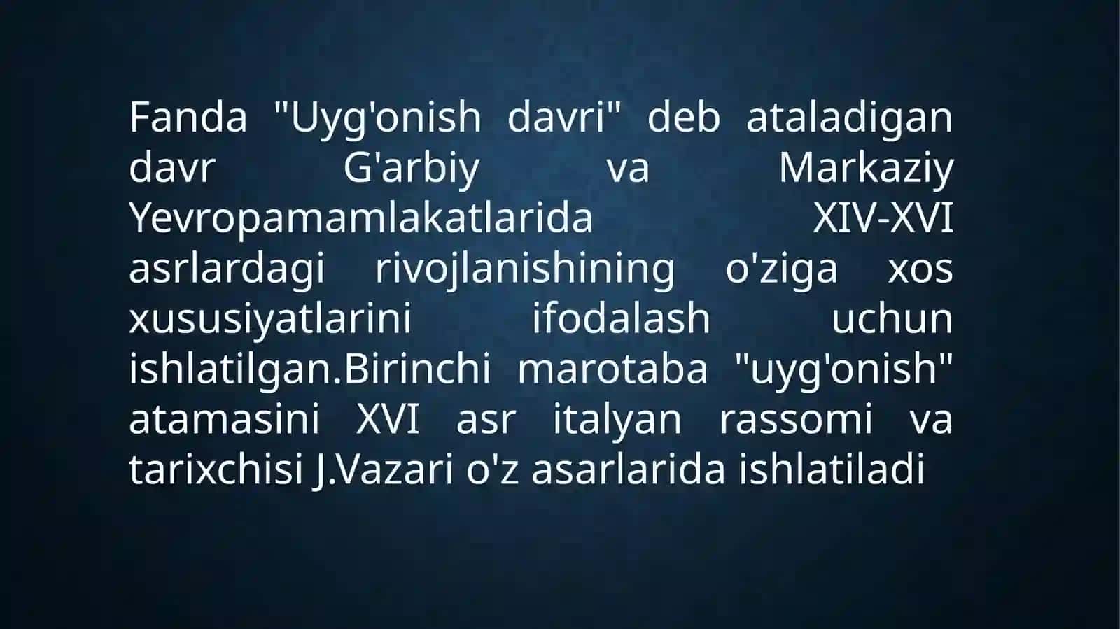 IX-XII asrlarda O'rta Osiyoda yuz bergan uyg'onish davri 3