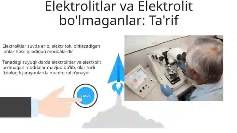 Organizmning biologik suyuqliklari elektrolitlar va noelektrolitlar eritmalari sifatida 3