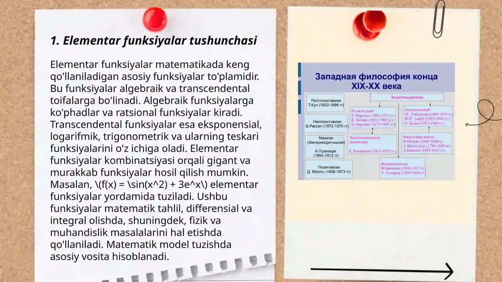 Asosiy elementar funksiyalar ularning xossalari funksiyani juft toqligi davriyligi grafigi 3