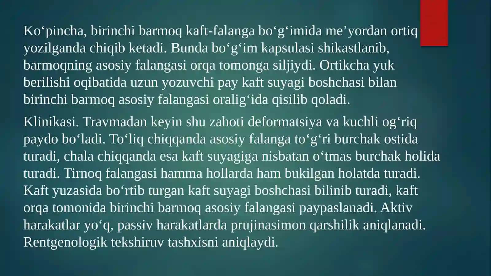 Qo’l-kaft suyaklri sinishi 3