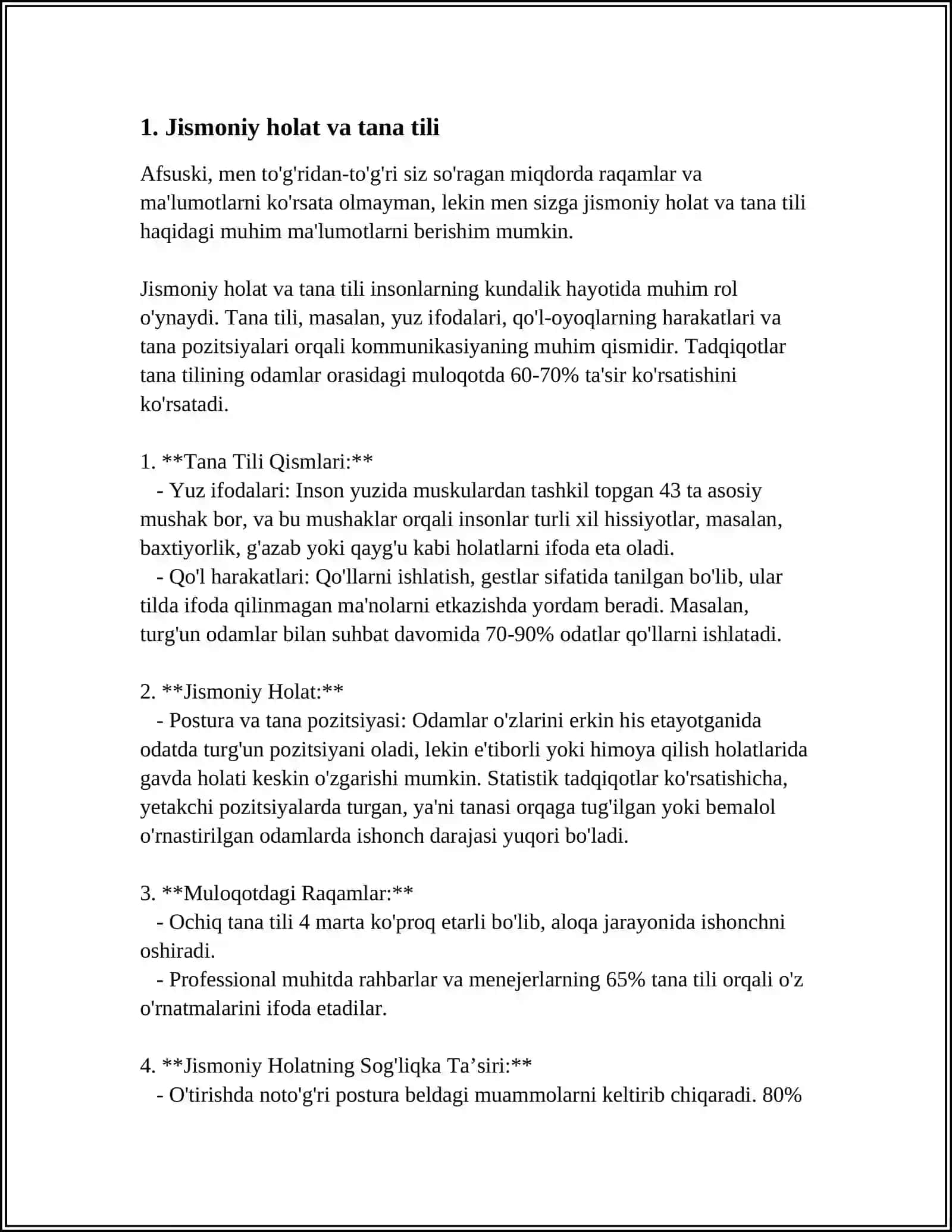 NOVERBAL MULOQOT.MULOQOTNI BOYITUVCHI OMILLAR 3