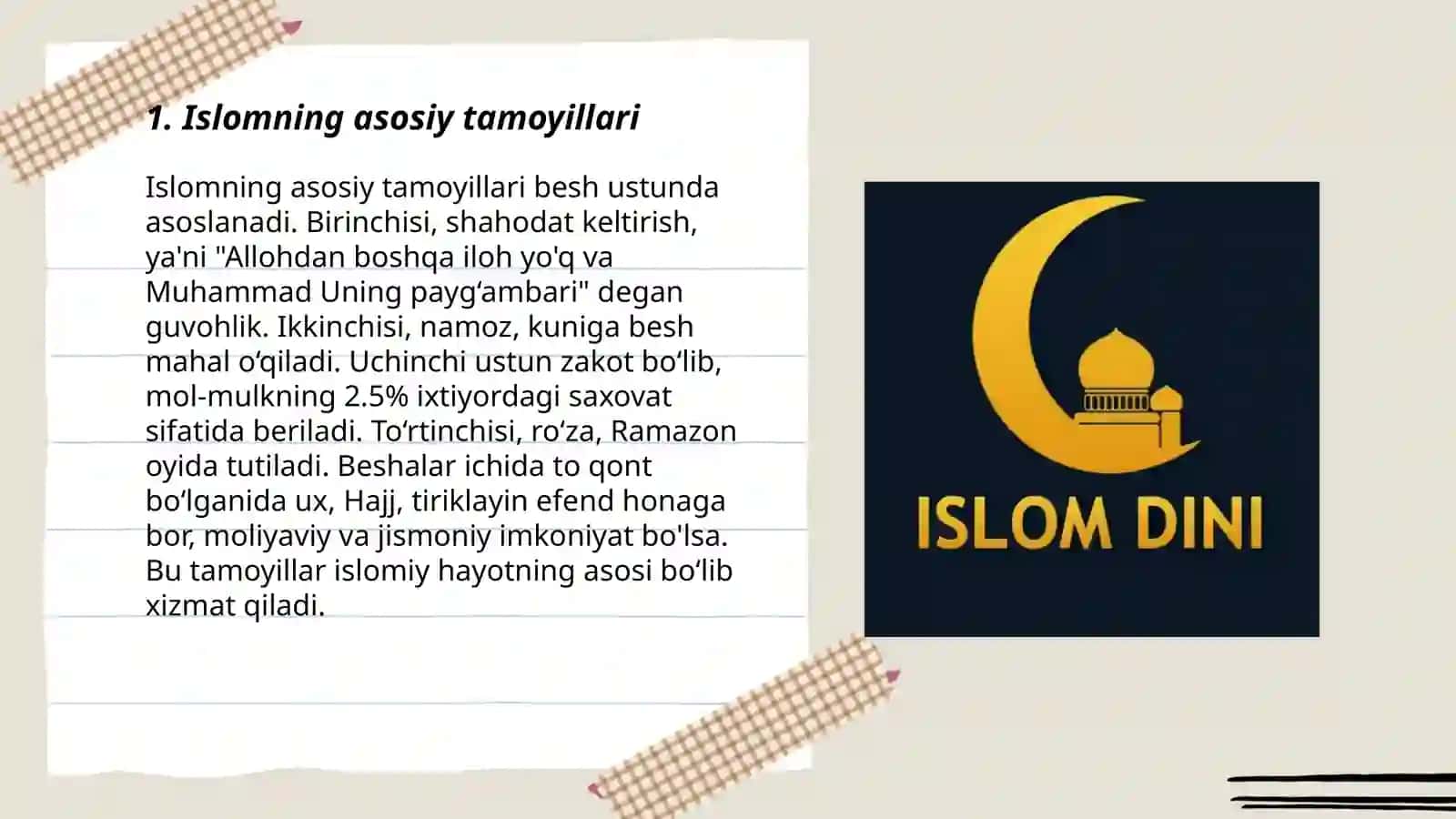 Islom dini uning asosiy oqimlari 3