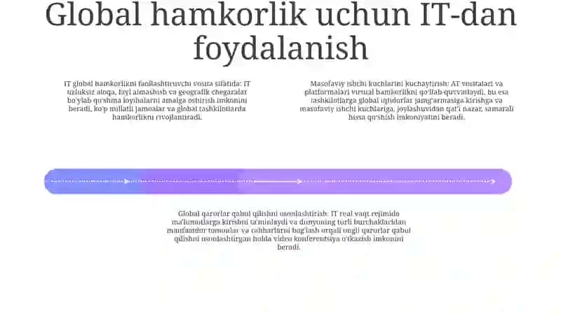 Axborot Texnologiyalarini Tashkilotda Va Global Boshqarishdagi OʻRni 3