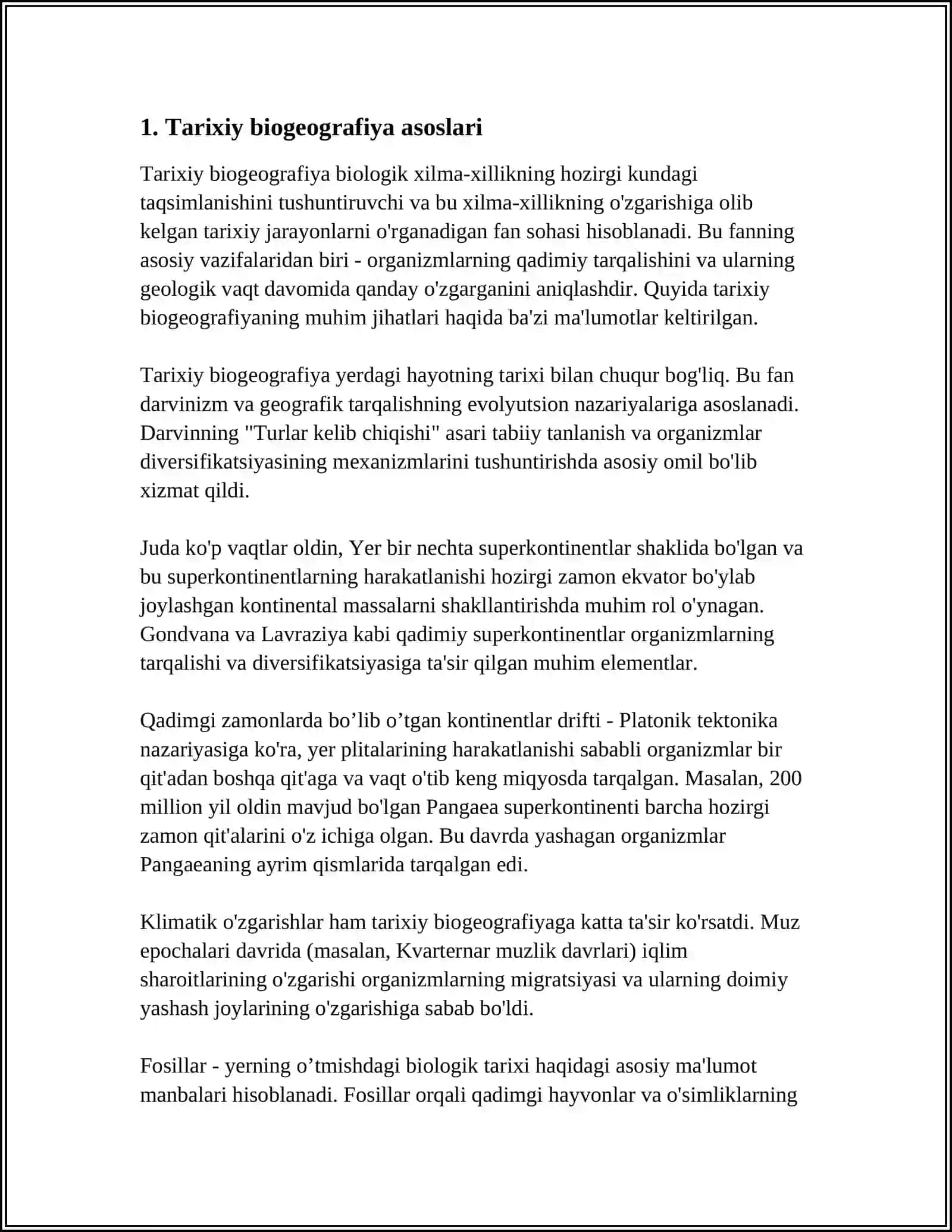TURLARNING BIOGEOGRAFIK QAYTA SHAKILLANISHI 3