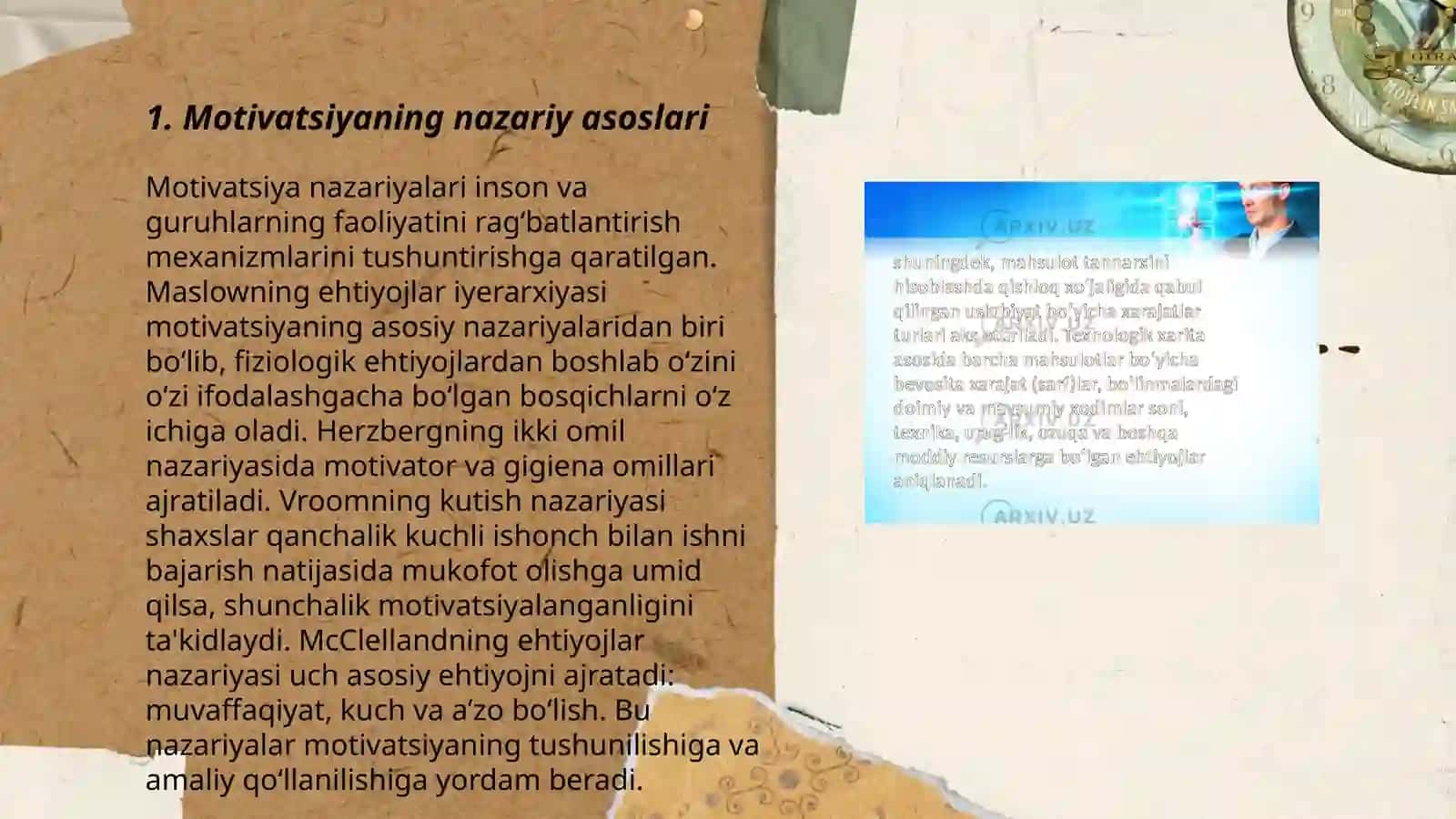 Motivatsiya haqida umumiy tushuncha 3
