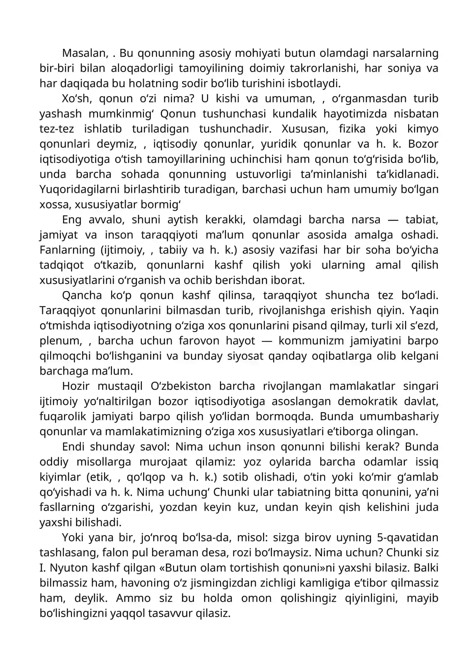 Rivojlanish nazariyasi (Dialektika) 3