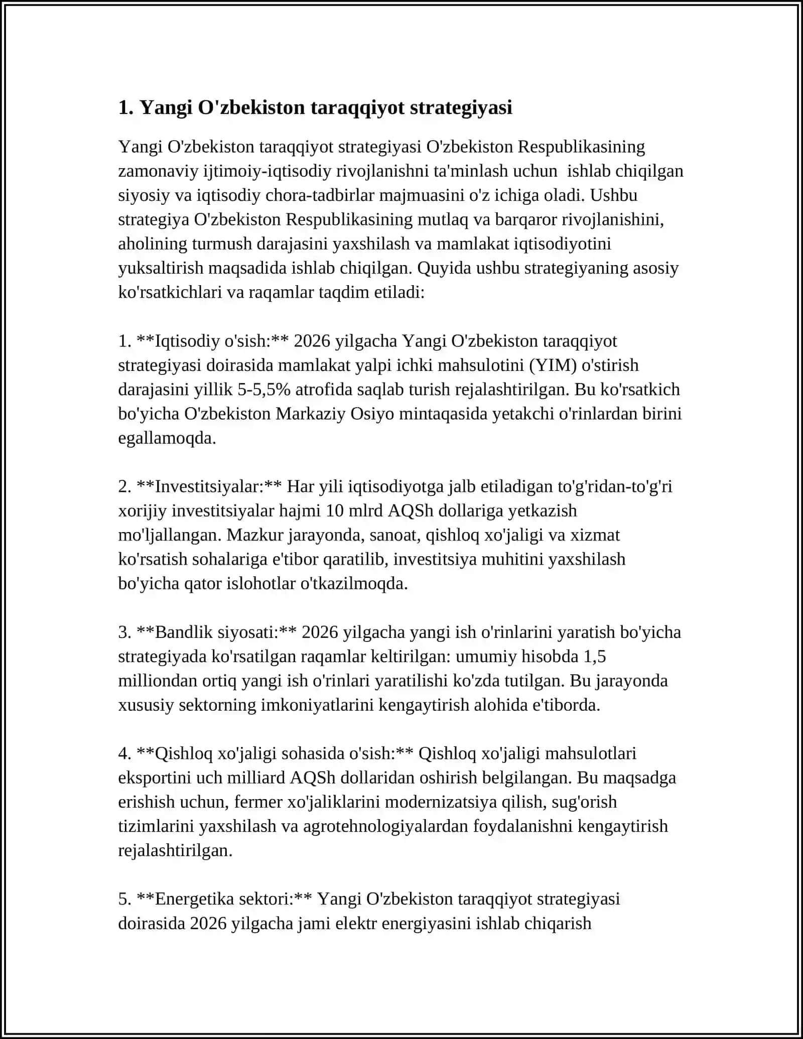 YANGI O'ZBEKISTON TARAQQIYOT STRATEGIYASI 3