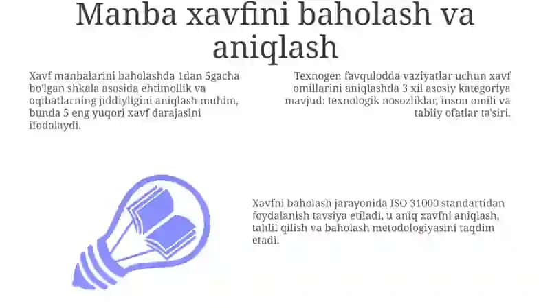 Texnogen xususiyatli favqulodda vaziyatlarni oldini olish chora-tadbirlari 3