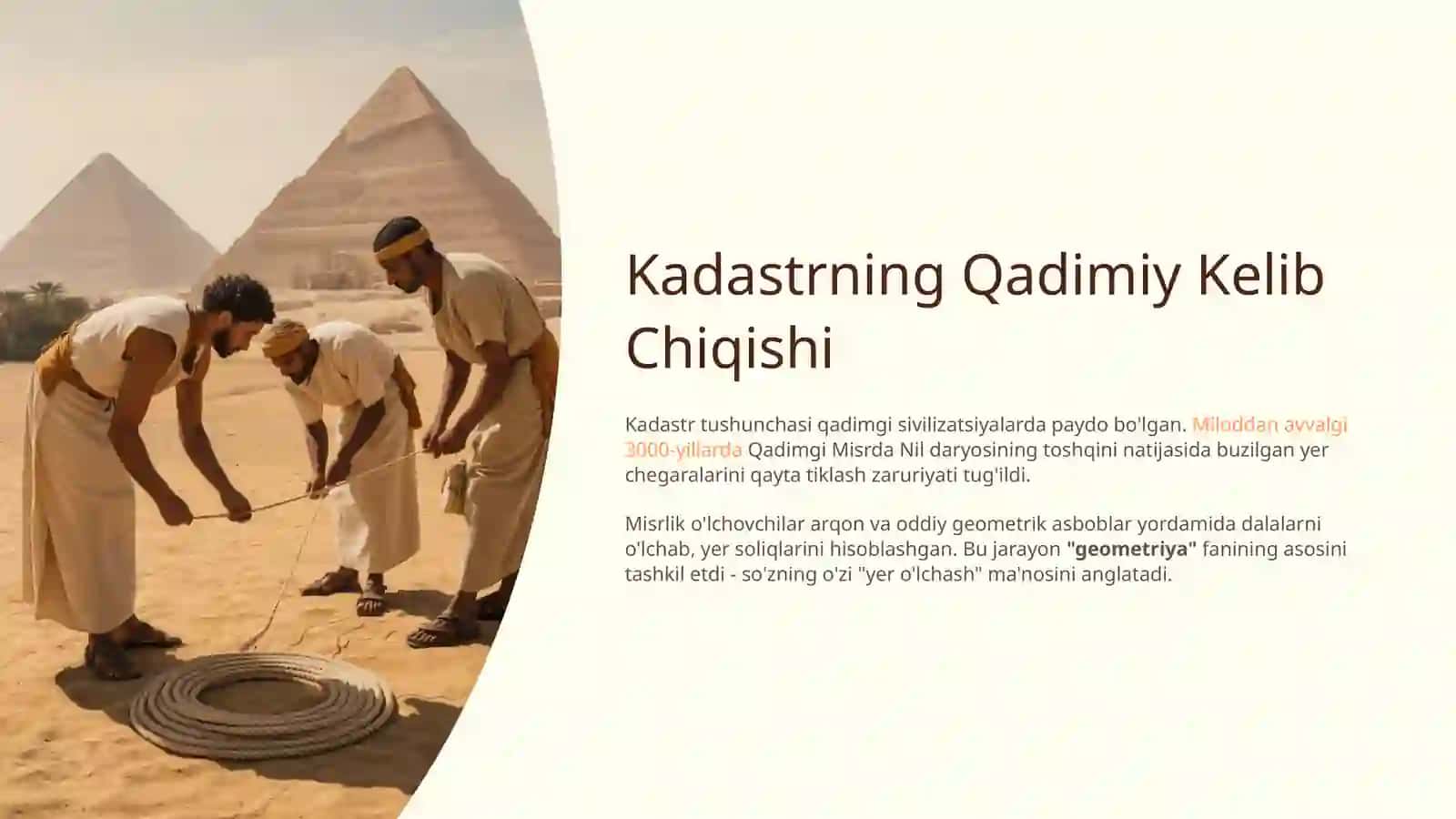 Kadastr: Tarixiy Rivojlanish va Geodezik Asoslari 3