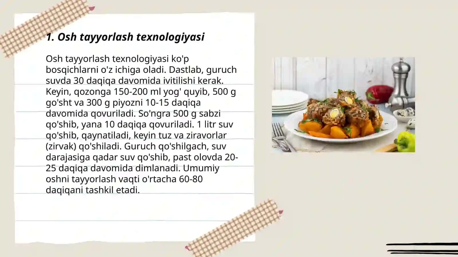 Milliy taomlar tayyorlash texnologiyasi 3