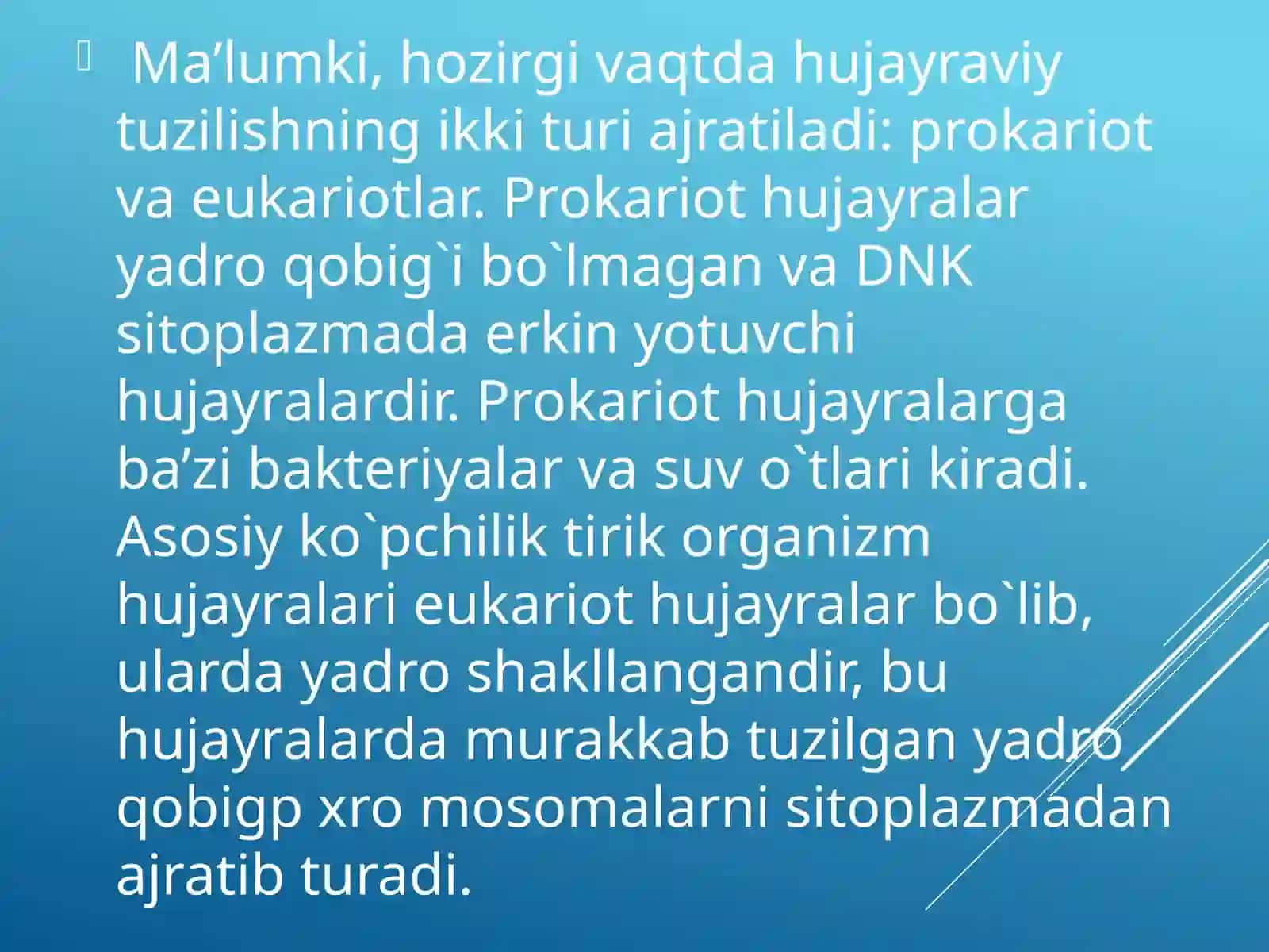 Membranalarning umumiy tuzilmalari 3