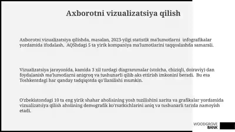 Ijodiy fikrlash axborotni tuzish 3