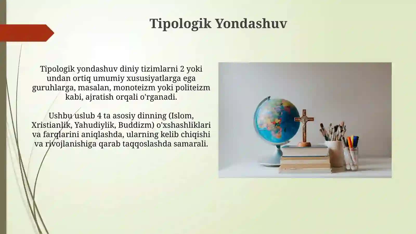 Dinlar tadqiq etish metodologiyasi 3