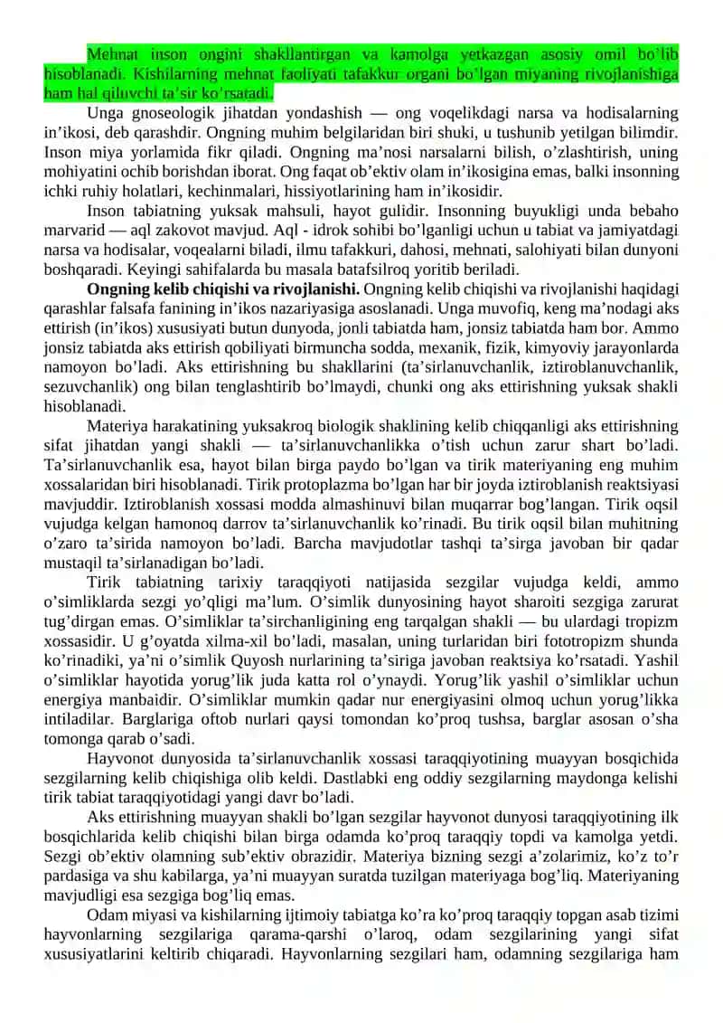 Falsafiy antropologiya (Inson falsafasi) 3
