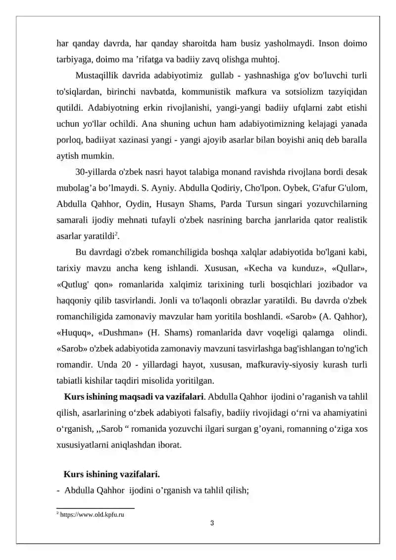 Sarob romanida davr va shaxs fojiasi talqini 3