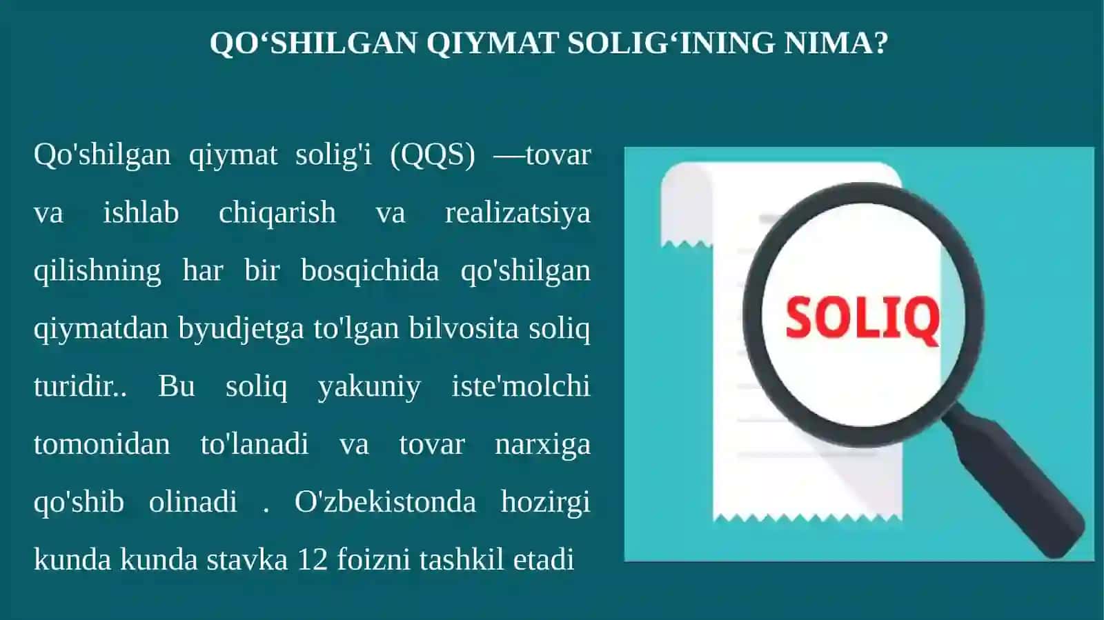 QO‘SHILGAN QIYMAT SOLIG‘INING IQTISODIY MOHIYATI VA HISOBLASH USULLARI 3