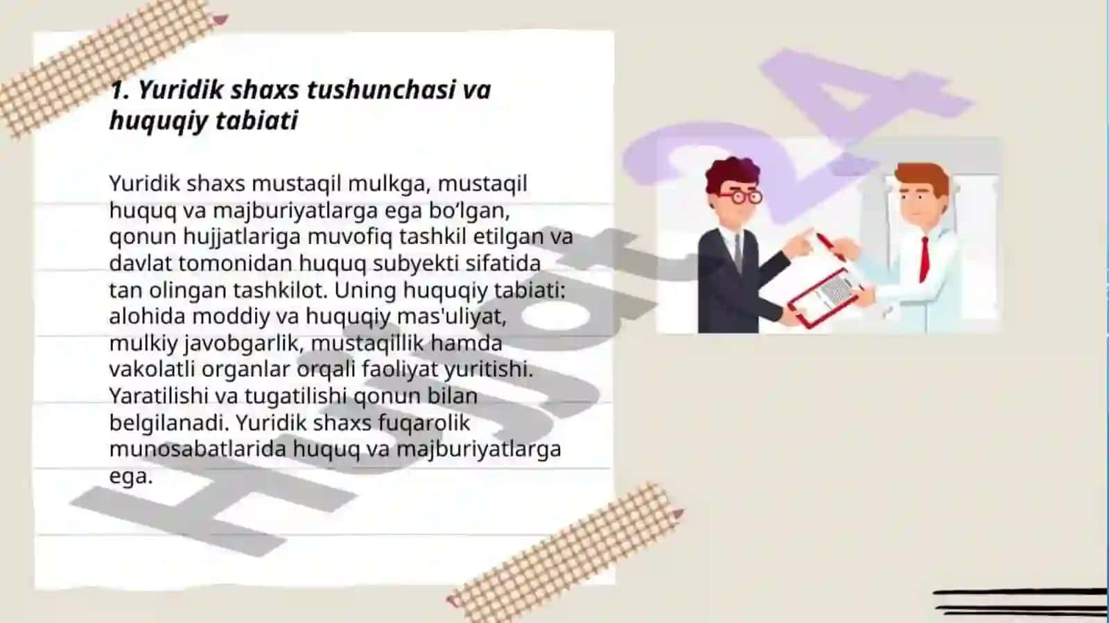 Tijorat yuridik shaxslar haqida 3