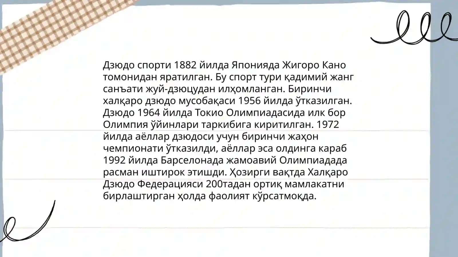 Dzyudo sporti tarixi va qoidalari 3