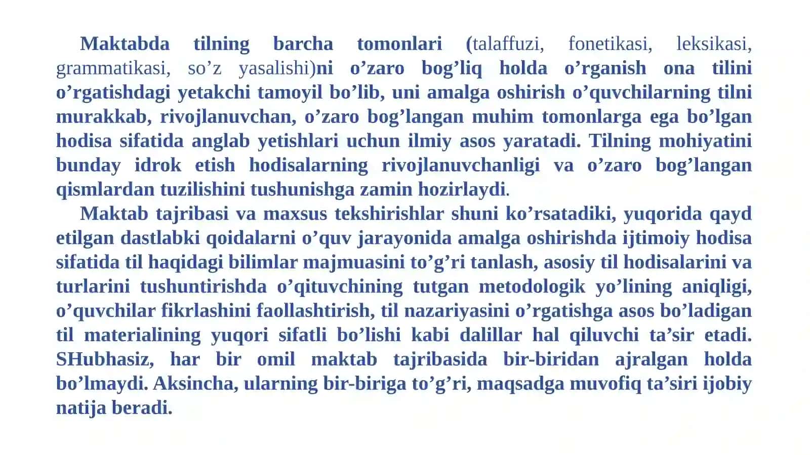 Оna tilini o’rgatishning lingvistik asoslari 3