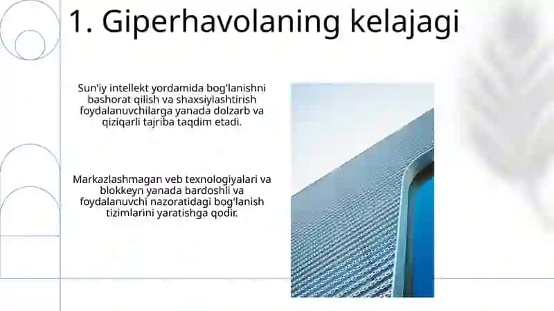 Zamonaviy gipermatinli bog'lanish 3