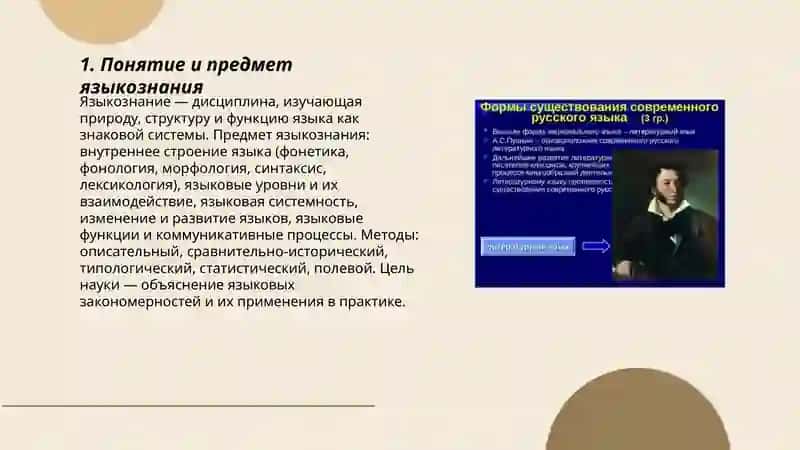 Языкознание как наука. Природа и сущность языка 3
