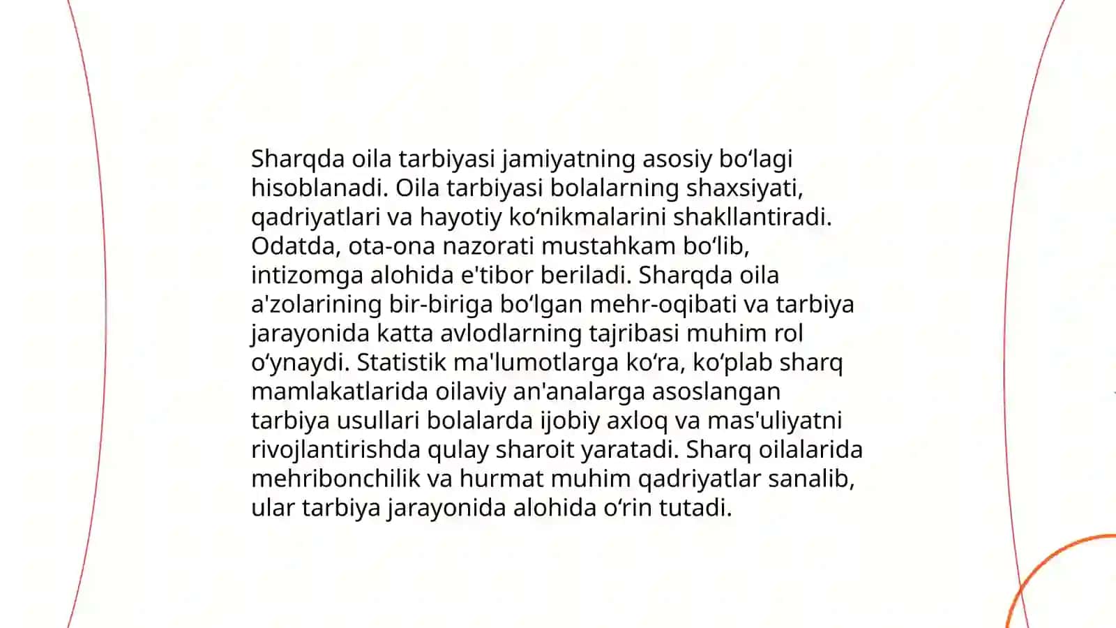 Sharqda oila tarbiyasi milliy qadryatlar sifatida 3