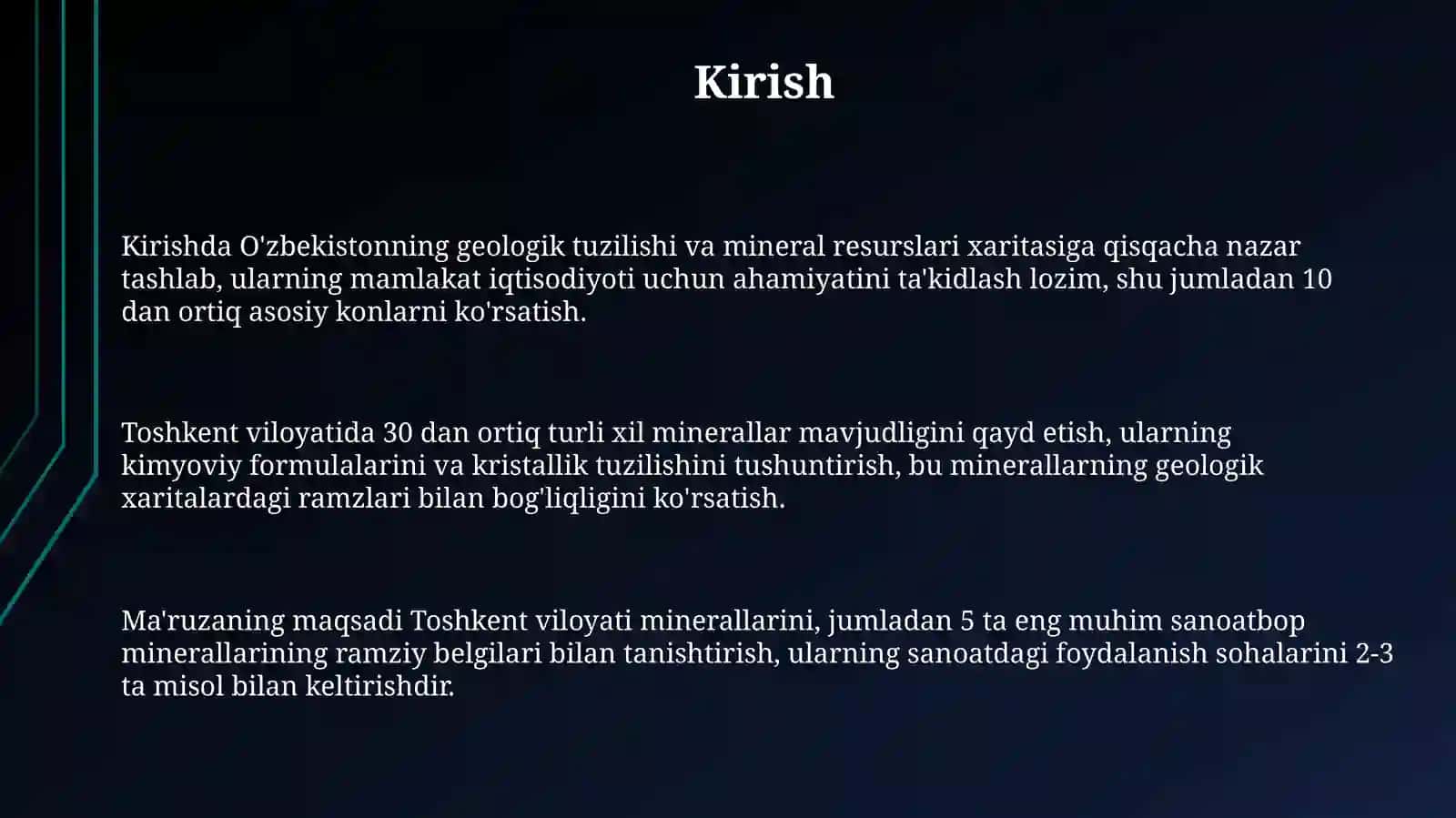 Toshkent foydali qazilmalari vashartlibelgilari 3