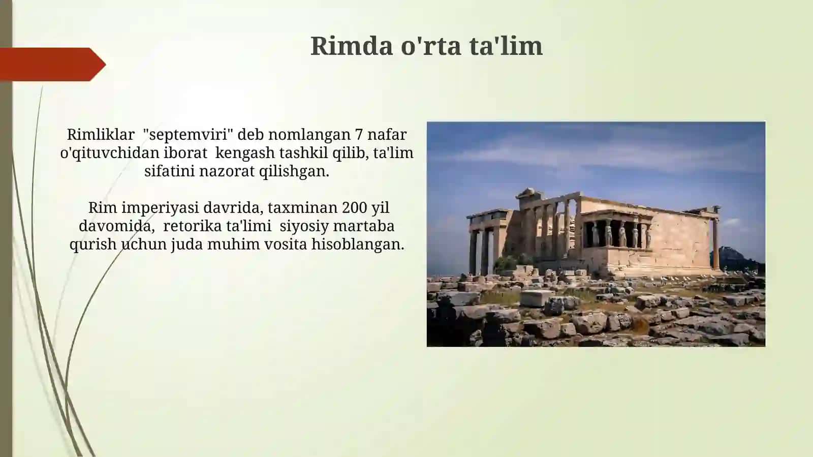 Qadimgi Sharq, Rim davlatlarida maktab va tarbiya Yunoniston faylasuflari tarbiya togrisida 3