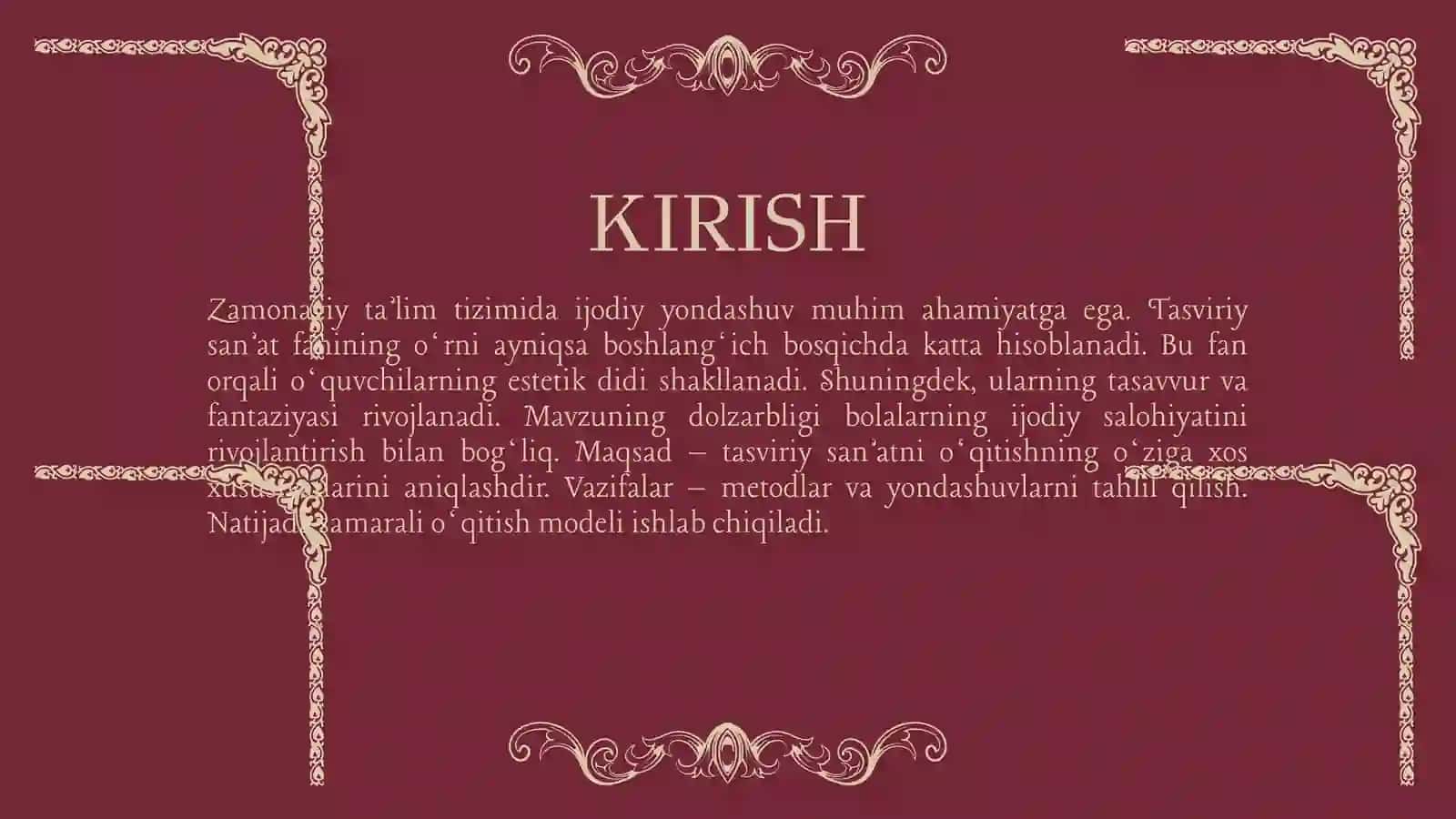 Boshlang‘ich sinflarda tasviriy san’at fanini o‘qitishning o‘ziga xos xususiyatlar 3