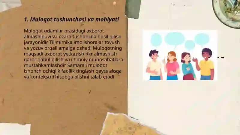 Muloqot haqida tushuncha Inoyatova Pokiza 3