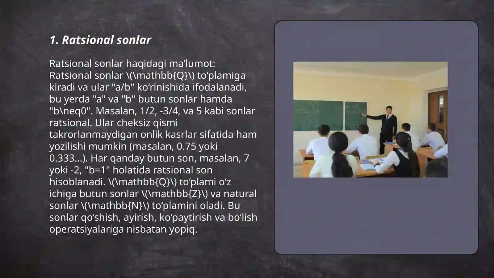 Ratsional sonlar 3