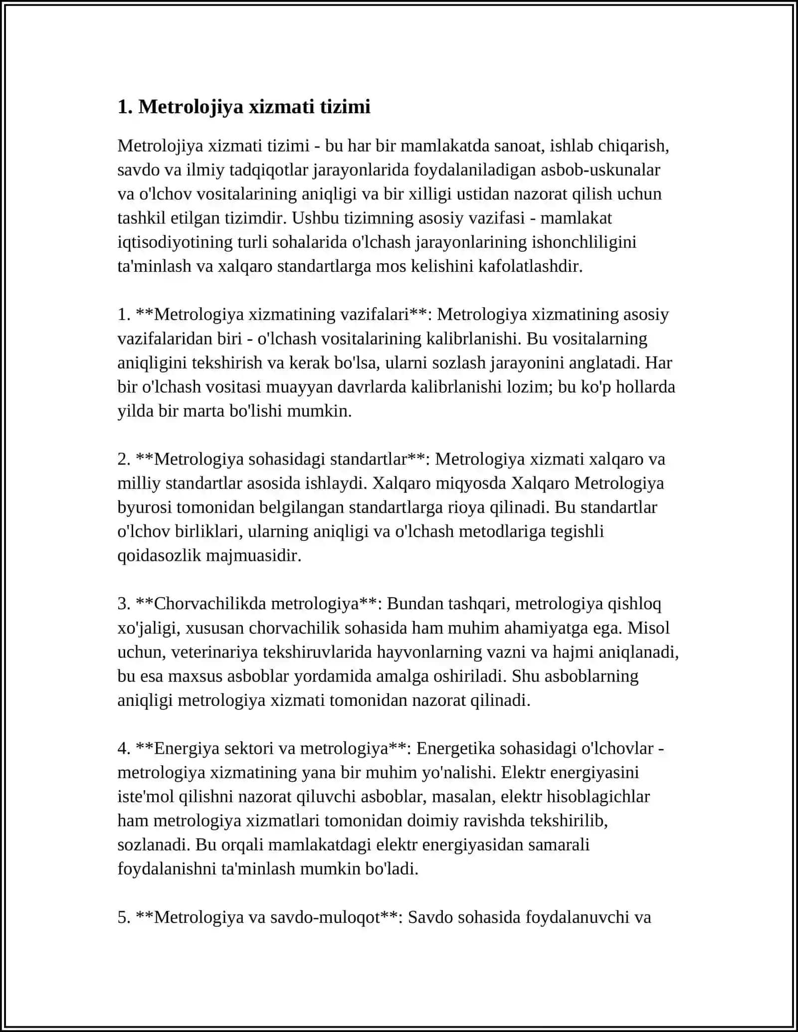 METROLOGIK XIZMATNING BOSH MARKAZI VA UNING VAZIFALARI 3