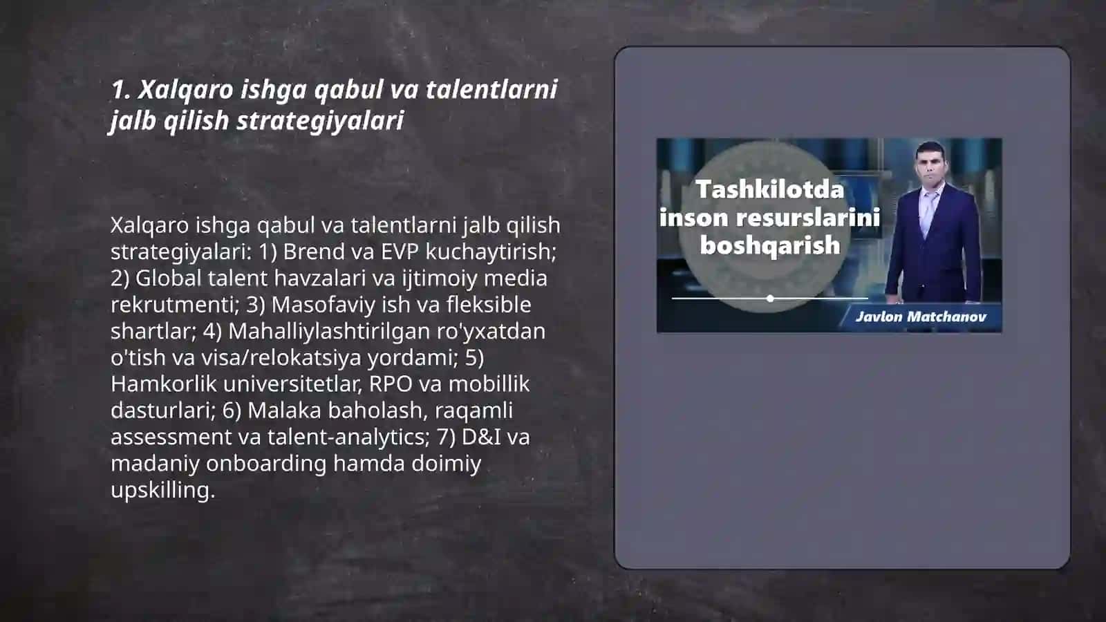 Xalqaro ishga qabul va talentlarni jalb qilish strategiyalari 3