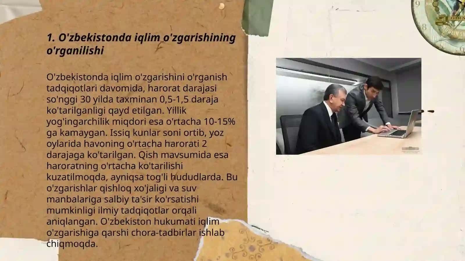 O'zbekistonda amalga oshirilgan meterologik tadqiqotlar 3