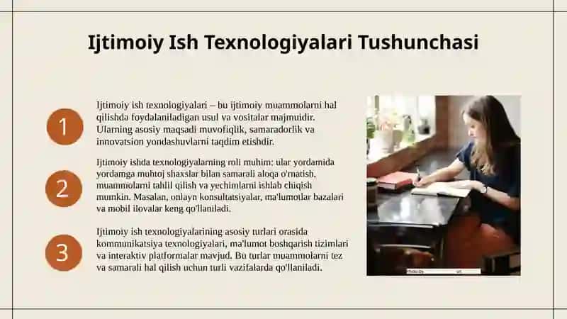 Ijtimoiy Ish Texnologiyalari Tushunchasi 3