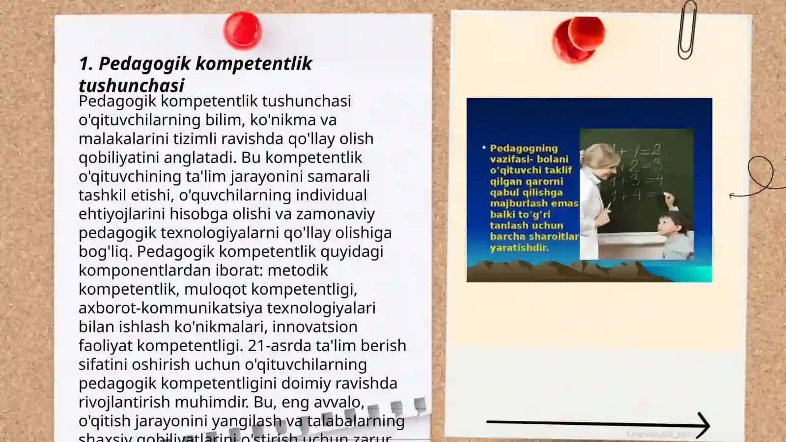 Pedagogning umumkasbiy konipetentsiyasi 3